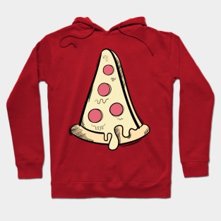 Pizza slice Art Hoodie